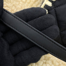Load image into Gallery viewer, CHANEL Boa Drawstring Bag Tote Bag Ivory/Black Mouton Nylon