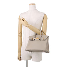 Load image into Gallery viewer, HERMES Birkin Tourtier Grey Togo Leather Size 25