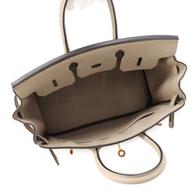 Load image into Gallery viewer, HERMES Birkin Tourtier Grey Togo Leather Size 25