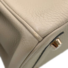 Load image into Gallery viewer, HERMES Birkin Tourtier Grey Togo Leather Size 25