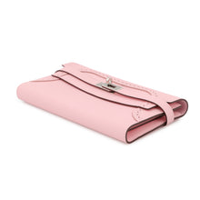 Load image into Gallery viewer, HERMES Kelly Wallet Gillies Rose Sakura Swift Leather