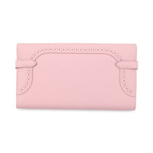 Load image into Gallery viewer, HERMES Kelly Wallet Gillies Rose Sakura Swift Leather
