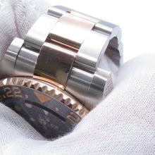 Load image into Gallery viewer, ROLEX GMT MasterII W40mm Stainless Steel K18PG Black Dial126711CHNR