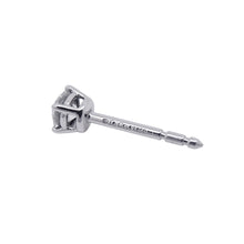 Load image into Gallery viewer, TIFFANY&Co. Solitaire Diamond Stud Earrings Pt950