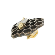 Load image into Gallery viewer, Gimel Gimel Bee Diamond Brooch K18YG Pt950 SV950