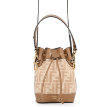 Load image into Gallery viewer, FENDI Montresor 2-way Shoulder Bag Brown/Beige8BS010 Leather suede Size Mini