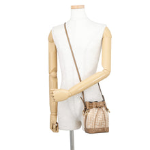 Load image into Gallery viewer, FENDI Montresor 2-way Shoulder Bag Brown/Beige8BS010 Leather suede Size Mini