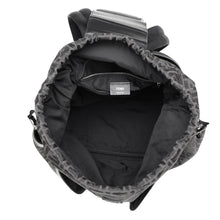 Load image into Gallery viewer, FENDI Zucca Drawstring Backpack Black7VZ056 FFJacquard Leather