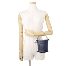 Load image into Gallery viewer, Delvaux Pan Toy Eclat 2WAY Shoulder Bag night skyAA0619AAM0AZBDO Box Calf LeatherLeather