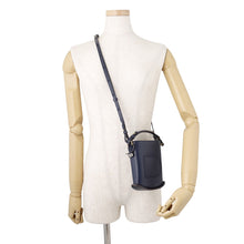 Load image into Gallery viewer, Delvaux Pan Toy Eclat 2WAY Shoulder Bag night skyAA0619AAM0AZBDO Box Calf LeatherLeather