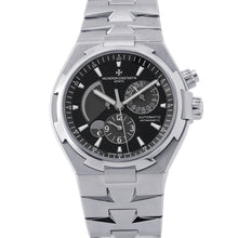 Load image into Gallery viewer, VACHERON CONSTANTIN Overseas dual time W42mm Stainless Steel Black Dial47450/B01A