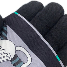 Load image into Gallery viewer, HERMES Twilly Riding Equipment Set Panoplie Equestre Gray/White/Menthol Silk100%