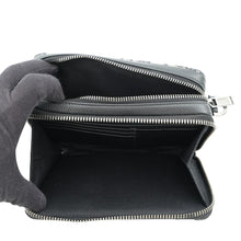 Load image into Gallery viewer, Dior Oblique Jacquard Zip Pouch with Strap Beige/Black2OBBC119YSE_H05E Canvas Calf Leather