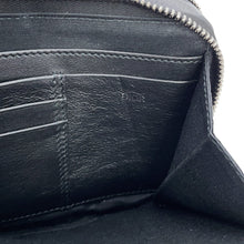 Load image into Gallery viewer, Dior Oblique Jacquard Zip Pouch with Strap Beige/Black2OBBC119YSE_H05E Canvas Calf Leather