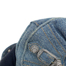 将图像加载到图库查看器中,BALENCIAGA Le Cagoule XS Shoulder Bag Blue6713092109U4715 Distressed denim