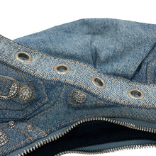 将图像加载到图库查看器中,BALENCIAGA Le Cagoule XS Shoulder Bag Blue6713092109U4715 Distressed denim