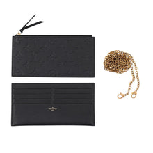 将图像加载到图库查看器中,LOUIS VUITTON Felicie Pochette NoirM64064 Monogram Empreinte Leather