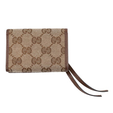 将图像加载到图库查看器中,GUCCI The Hacker Project Neo Classic Wallet Beige/Brown681708 Canvas/Leather