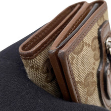 将图像加载到图库查看器中,GUCCI The Hacker Project Neo Classic Wallet Beige/Brown681708 Canvas/Leather