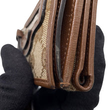 将图像加载到图库查看器中,GUCCI The Hacker Project Neo Classic Wallet Beige/Brown681708 Canvas/Leather