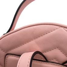 将图像加载到图库查看器中,GUCCI GG Marmont Backpack Pink476671 DTDHT 5909 Leather