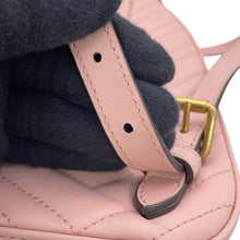 将图像加载到图库查看器中,GUCCI GG Marmont Backpack Pink476671 DTDHT 5909 Leather