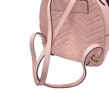 将图像加载到图库查看器中,GUCCI GG Marmont Backpack Pink476671 DTDHT 5909 Leather