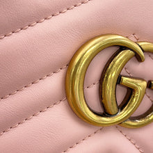 将图像加载到图库查看器中,GUCCI GG Marmont Backpack Pink476671 DTDHT 5909 Leather