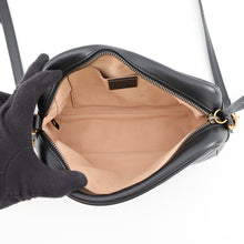 将图像加载到图库查看器中,GUCCI GG Marmont Small Shoulder Bag Black447632 Leather