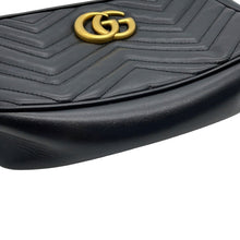将图像加载到图库查看器中,GUCCI GG Marmont Small Shoulder Bag Black447632 Leather