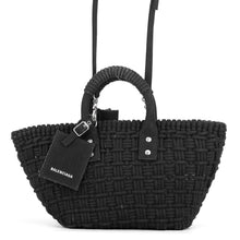 Load image into Gallery viewer, BALENCIAGA Bistro 2WAYBag Black671342210HR1000 Canvas Size XS