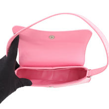 Load image into Gallery viewer, BALENCIAGA XX Flap 2WAY Bag Pink6956452108X5812 Embossed Leather Size Small