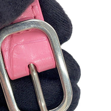 Load image into Gallery viewer, BALENCIAGA XX Flap 2WAY Bag Pink6956452108X5812 Embossed Leather Size Small