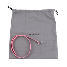Load image into Gallery viewer, BALENCIAGA XX Flap 2WAY Bag Pink6956452108X5812 Embossed Leather Size Small