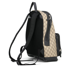 将图像加载到图库查看器中,GUCCI GG Supreme Backpack Beige/Black406370 KLQAX 9772 GG Supreme Leather