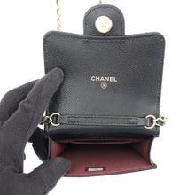Load image into Gallery viewer, CHANEL Classic Phone Case BlackAP3880 Caviar Leather