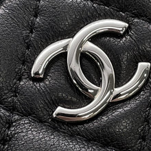 Load image into Gallery viewer, CHANEL Matelasse Double Zip Chain Wallet BlackA82527 Lambskin