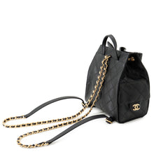 Load image into Gallery viewer, CHANEL CHANEL25 Backpack BlackAS5600-B20304-94305 Caviar Leather Size Medium