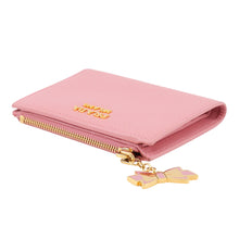 Load image into Gallery viewer, PRADA Saffiano Leather Compact Wallet Pink1ML023 Leather