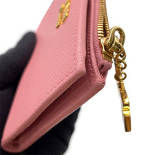 Load image into Gallery viewer, PRADA Saffiano Leather Compact Wallet Pink1ML023 Leather