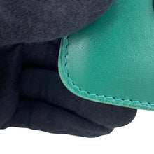Load image into Gallery viewer, BVLGARI Serpenti Forever Top Handle Emerald Green39778 Calf Leather
