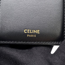 Load image into Gallery viewer, CELINE Triomphe Medium Wallet Black10M963GHH.38NO Leather