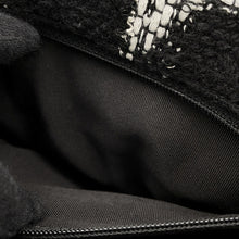 Load image into Gallery viewer, CHANEL 19 Dizneuf Chain Shoulder Bag Black/WhiteAS1160 Tweed