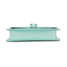 Load image into Gallery viewer, BVLGARI Serpenti Forever Shoulder Bag Aquamarine34560 Patent Leather Size Small