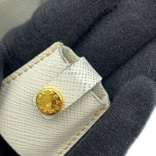 Load image into Gallery viewer, PRADA Triangle Logo Camera Bag WhiteBT1010 Saffiano LeatherLeather