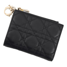 Load image into Gallery viewer, Dior Lady Dior Dahlia Wallet BlackS6037ONMJ_M900 Leather
