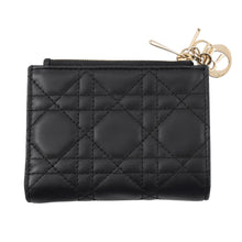 Load image into Gallery viewer, Dior Lady Dior Dahlia Wallet BlackS6037ONMJ_M900 Leather