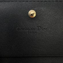 Load image into Gallery viewer, Dior Lady Dior Gardenia Wallet Mini BlackS0178ONMJ_M900 Leather