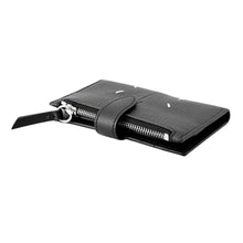 Load image into Gallery viewer, Maison Margiela Maison Margiela 4-Stitch Zip Card Holder BlackSA2VX0009P7268H8419 Calf Leather