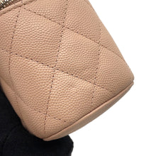 Load image into Gallery viewer, CHANEL Matelasse Vanity ChainShoulder Bag Jasmin FlowerAP1340 Caviar Leather